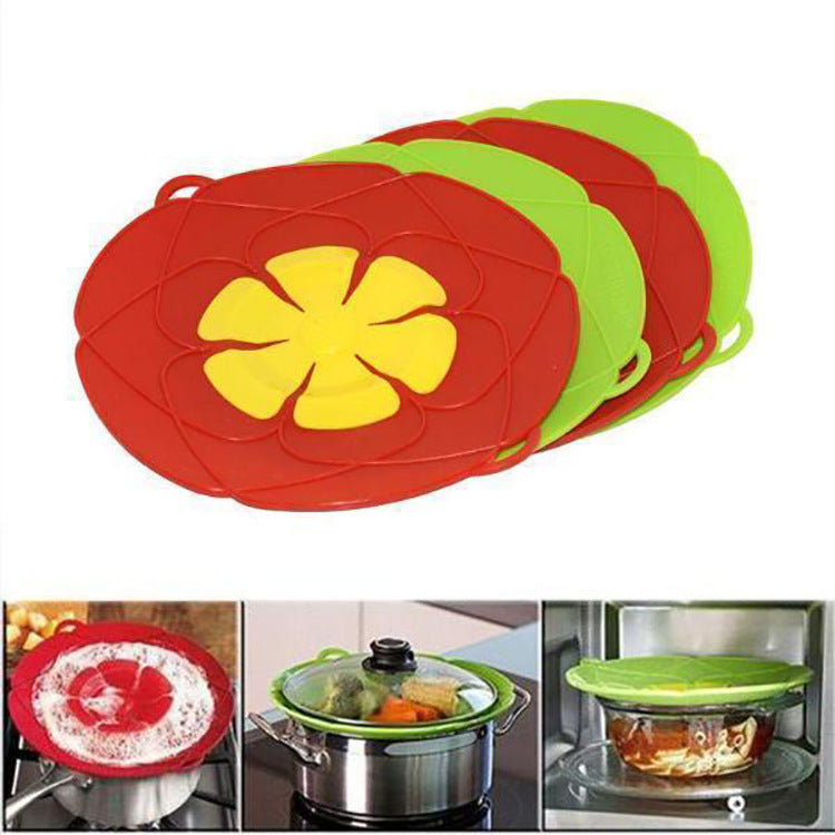 Anti-splash Oil Silicone Anti-overflow Lid The Artful Oracle