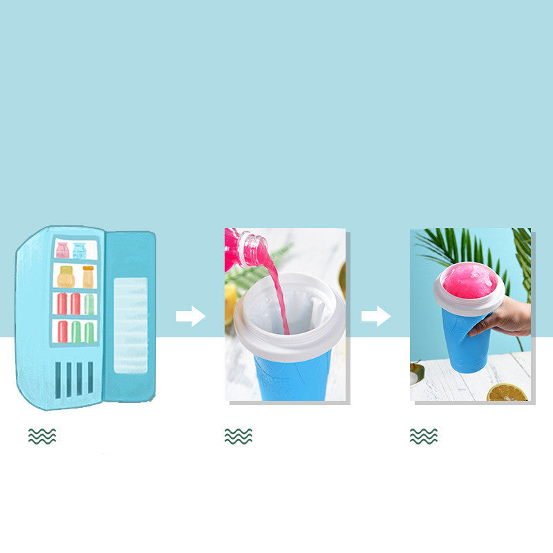 Net Celebrities Pinch The Into An Ice And Quickly Make A Smoothie Cup Gelato