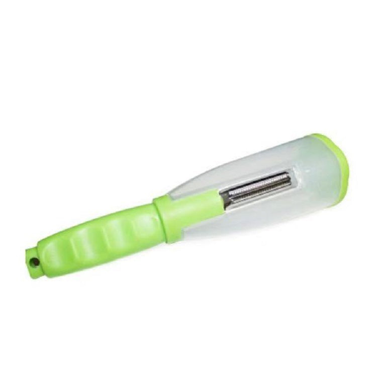Vegetable Fruit Knife Stainless Steel Storage Type Peeling Knife Peeler The Artful Oracle