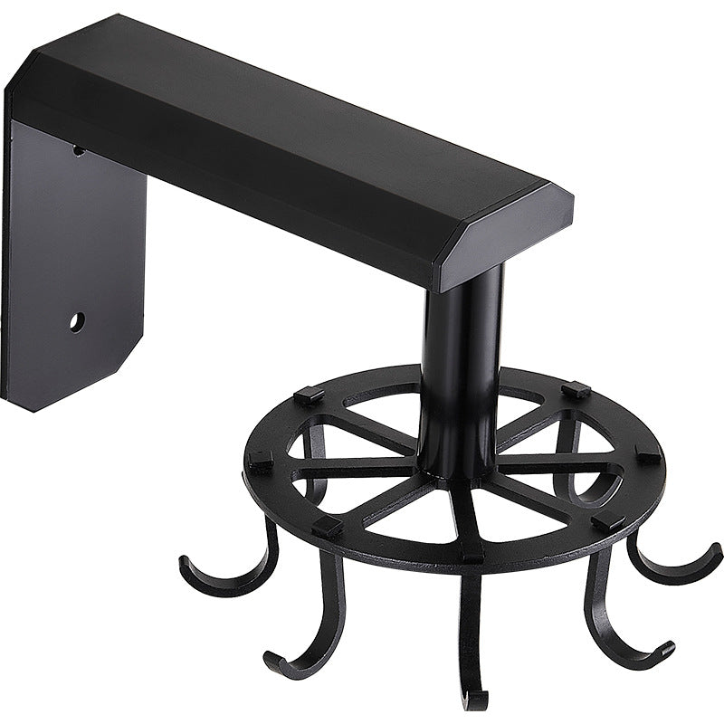 Space Aluminum Kitchen Rotating Hook Rack The Artful Oracle