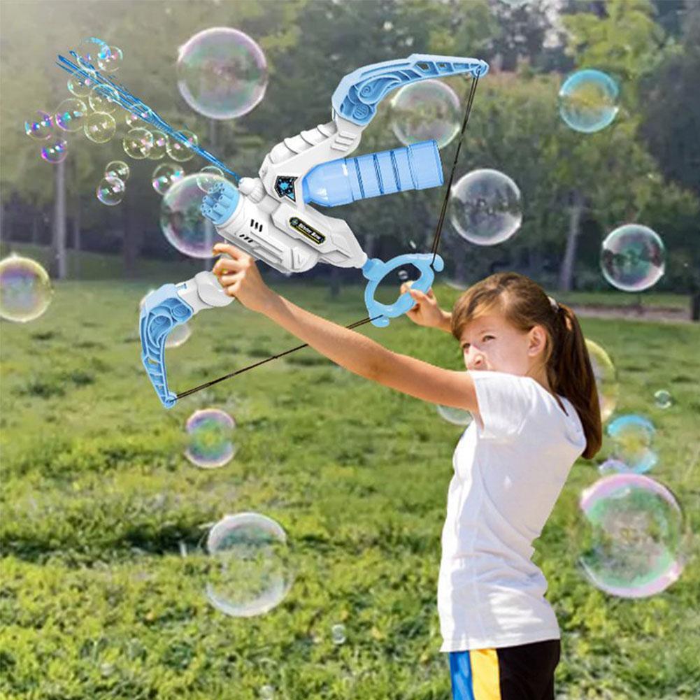 Hot 2 In 1 Bubble Gun Electric Bow And Arrow Automatic Bubble Blower And Launcher Water Gun 2 In 1 Outdoor Toys For Children Kid Gifts The Artful Oracle