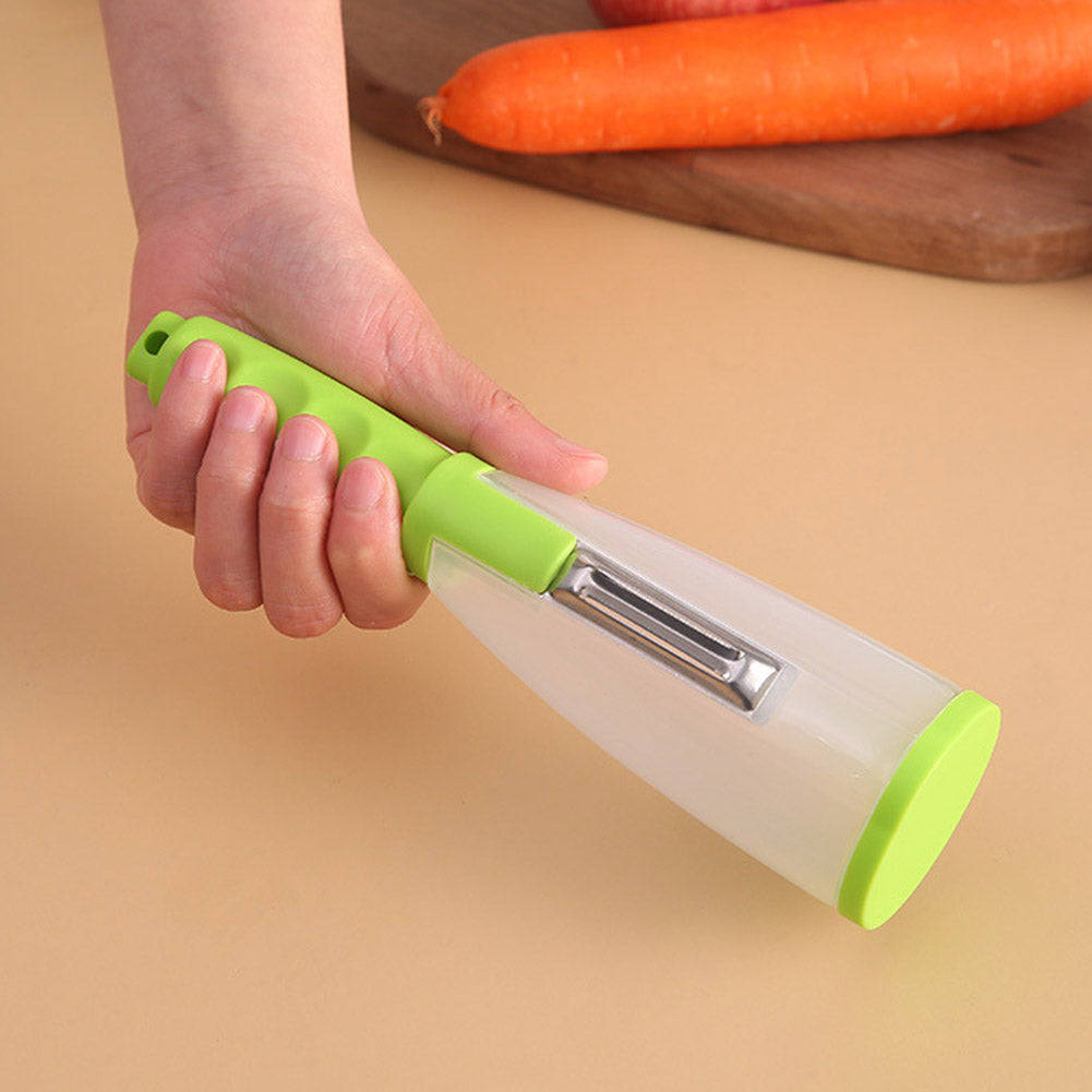 Vegetable Fruit Knife Stainless Steel Storage Type Peeling Knife Peeler The Artful Oracle