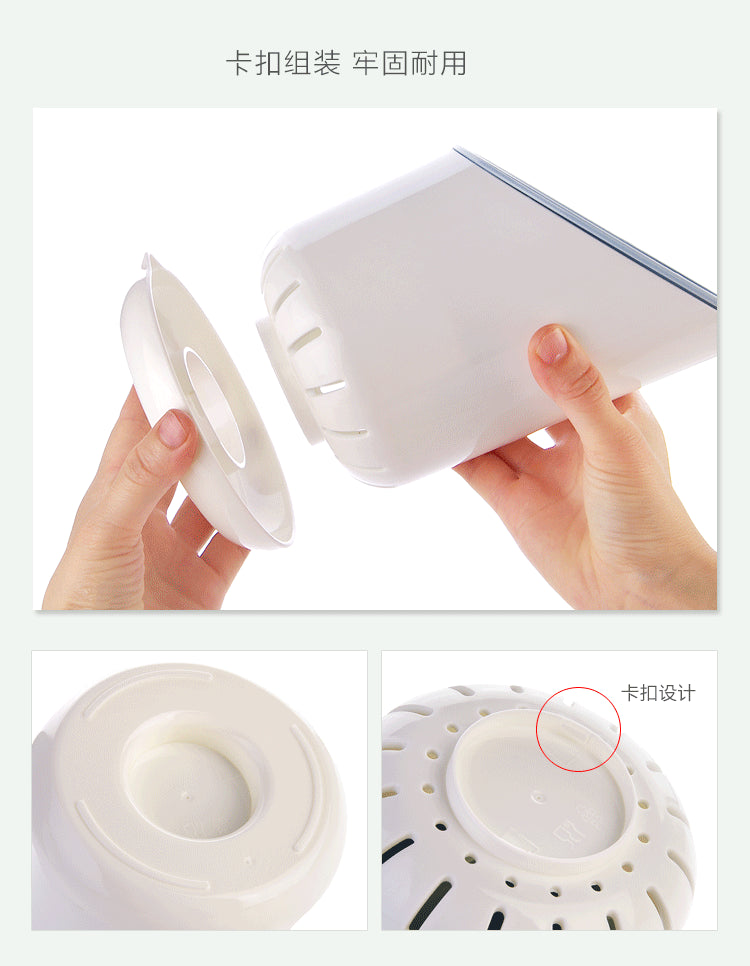 Detachable Kitchen Storage Drain Rack Barrel The Artful Oracle