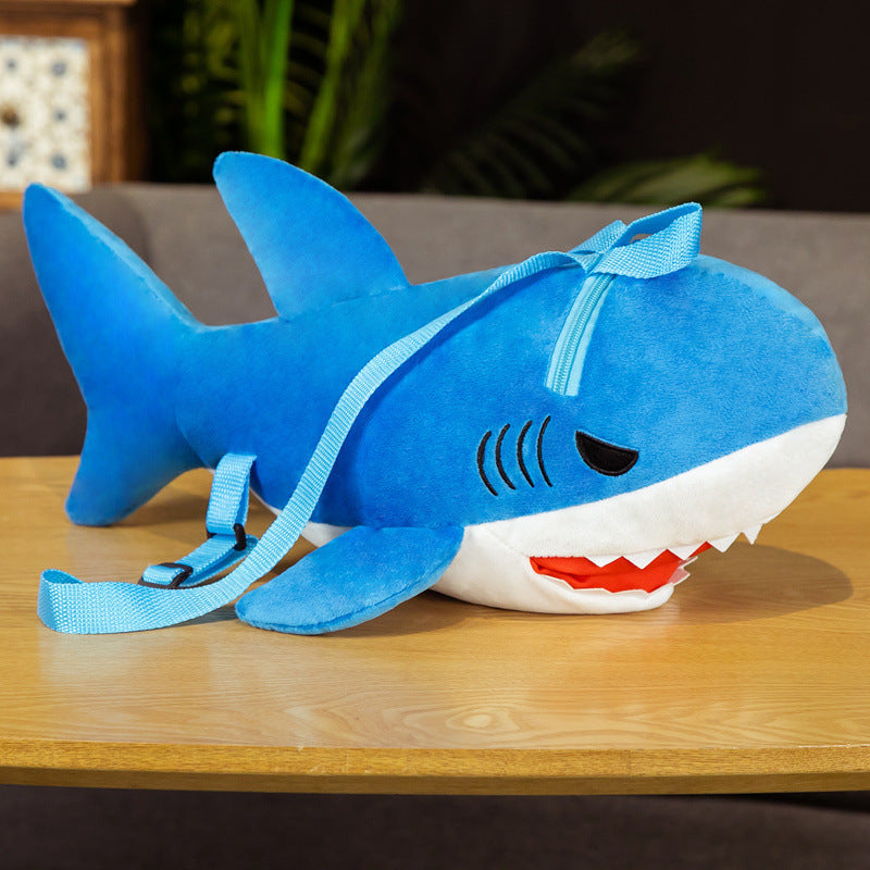 Plush Toy Oceanarium Shark Doll Children's Backpack The Artful Oracle