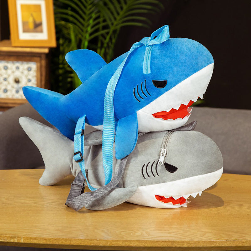 Plush Toy Oceanarium Shark Doll Children's Backpack The Artful Oracle