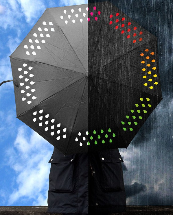 Fashion Color Change Umbrella Special Gift Umbrella The Artful Oracle