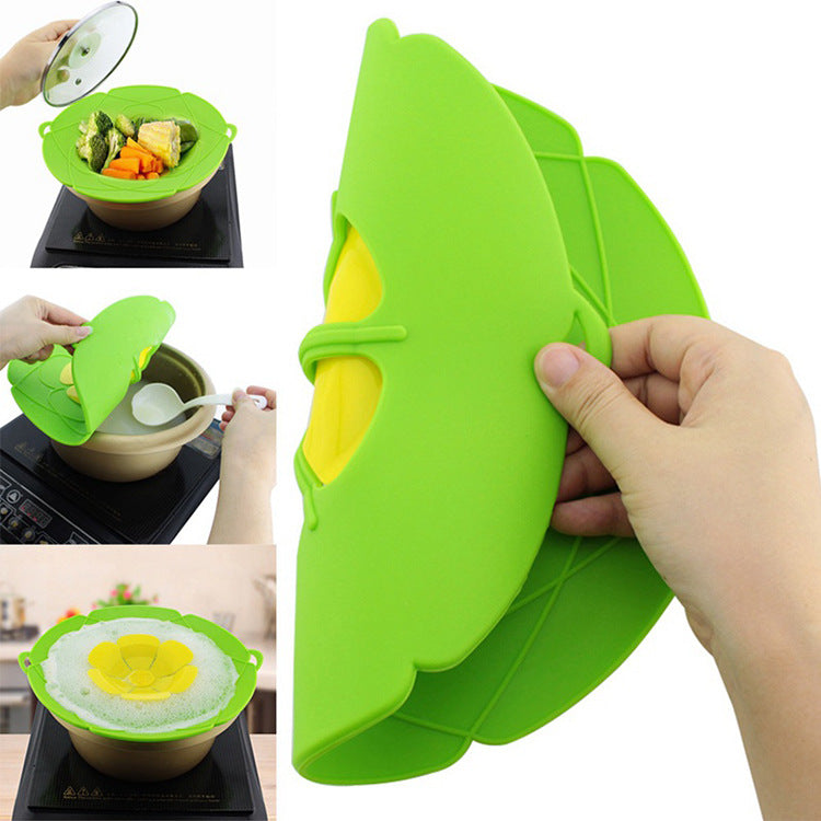 Anti-splash Oil Silicone Anti-overflow Lid The Artful Oracle