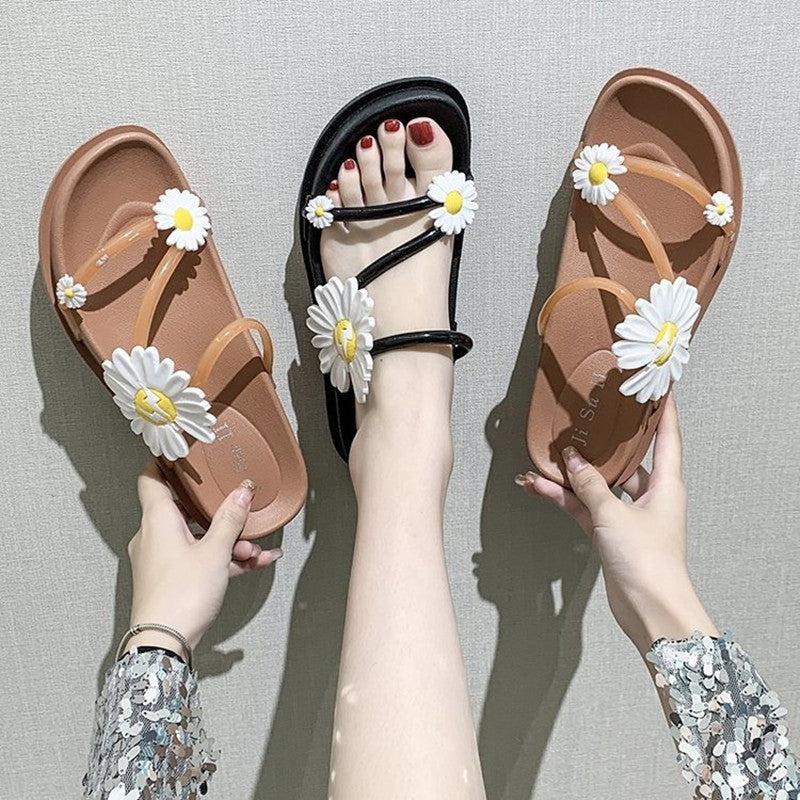 Slippers Mid Heel Platform Amazon Hot Sale Outdoor Casual Beach Shoes The Artful Oracle
