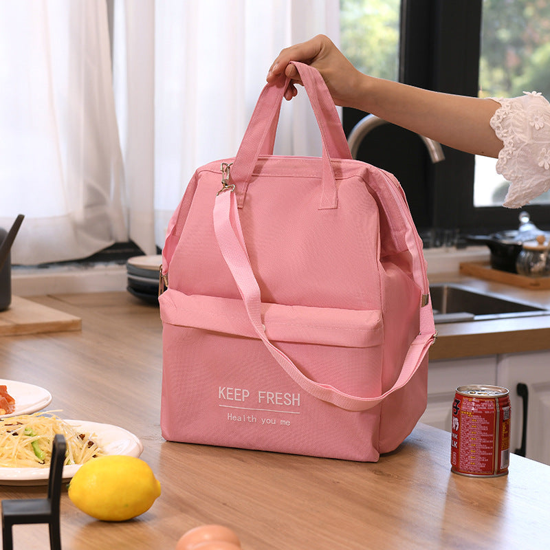 Aluminum Foil Thickening Warm Waterproof With Rice Sholder Bag The Artful Oracle