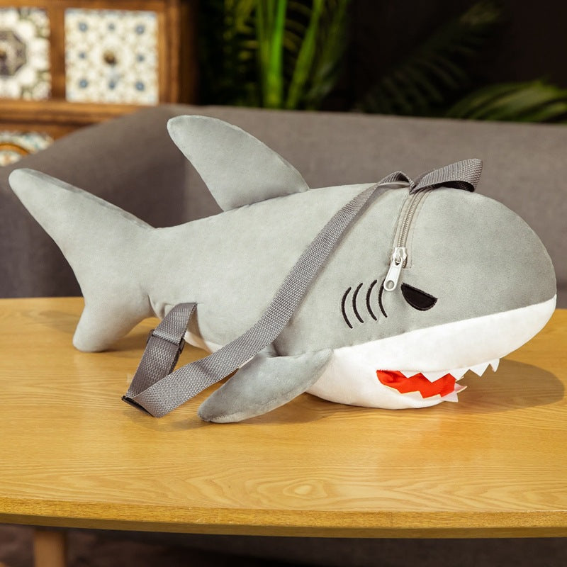 Plush Toy Oceanarium Shark Doll Children's Backpack The Artful Oracle