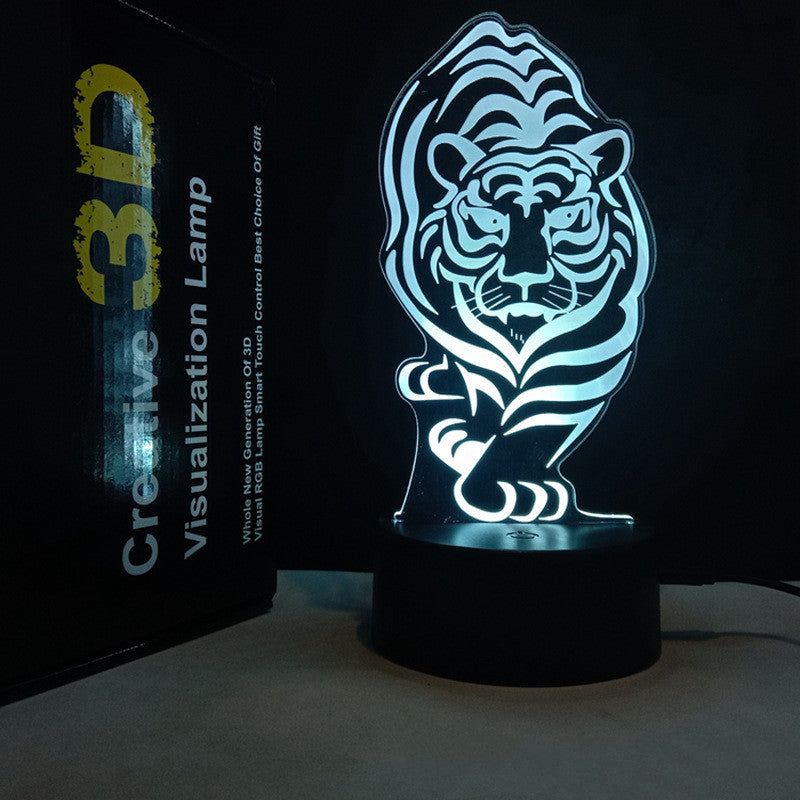 Usb Plug-in Remote Control 3D Ambient Night Light The Artful Oracle