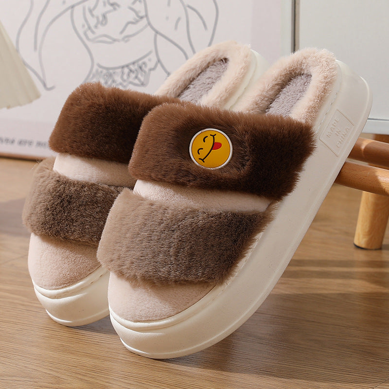 Thermal Cotton Slippers Cute Cartoon Winter Thickening The Artful Oracle