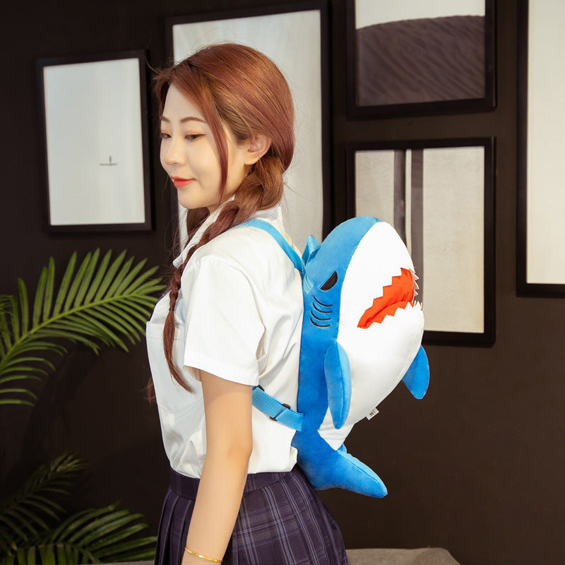 Plush Toy Oceanarium Shark Doll Children's Backpack The Artful Oracle