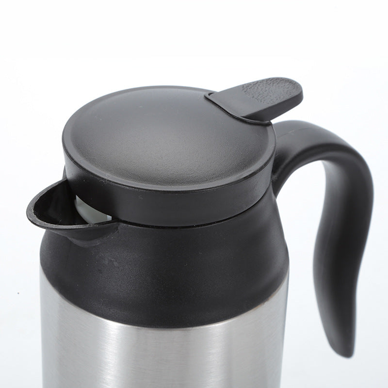 Stainless Steel Car Electric Kettle Heating The Artful Oracle