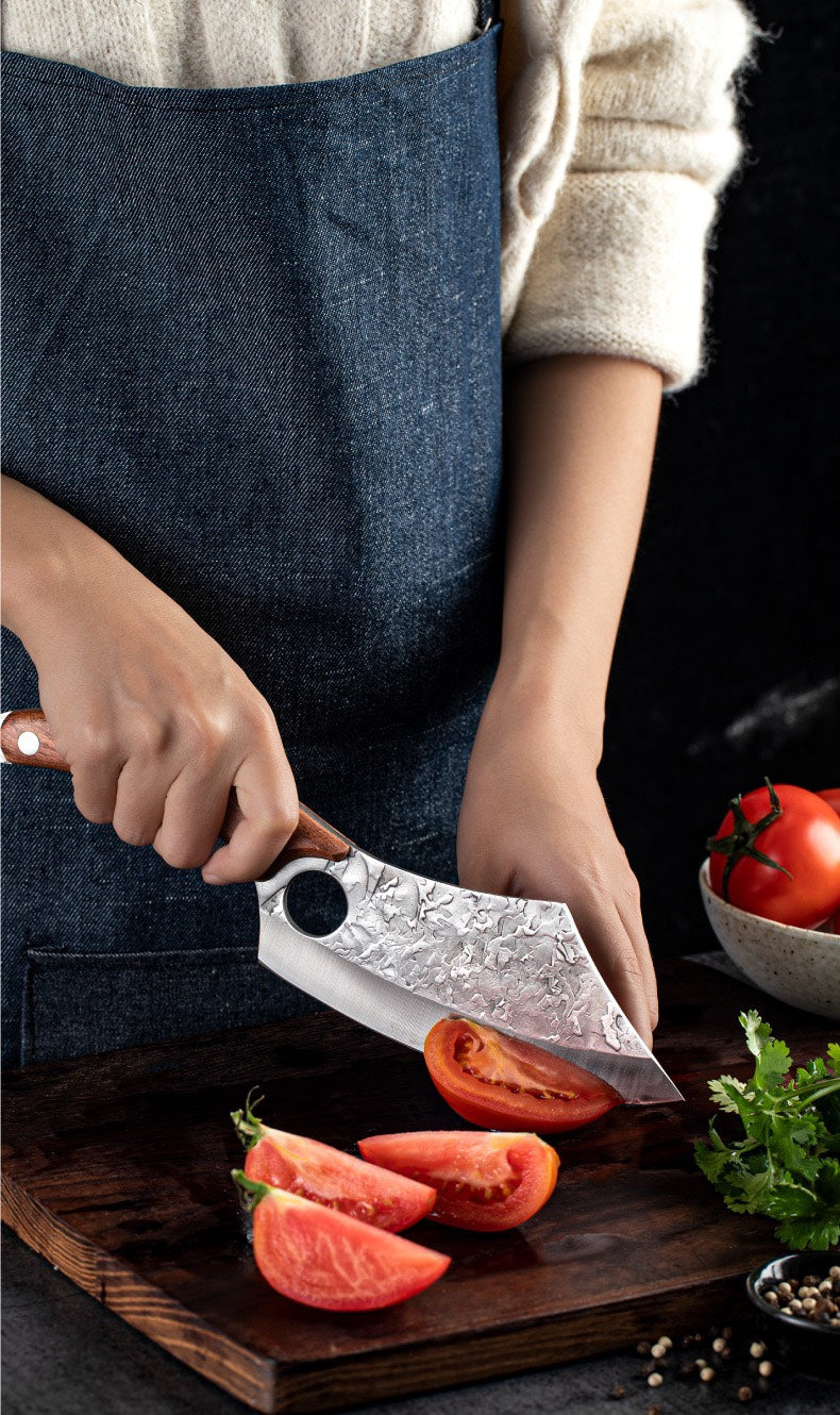Forged Small Kitchen Knife Blade Material Anti-rust The Artful Oracle