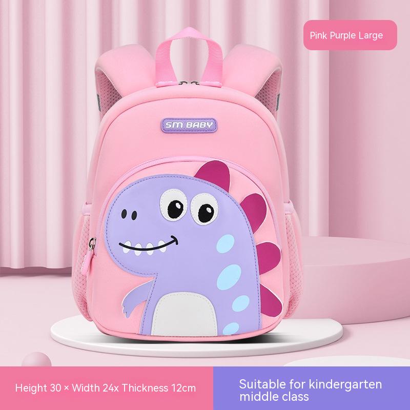 Men's And Women's Cute Fashion Dinosaur Neoprene Backpack The Artful Oracle