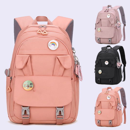 Rabbit Ears Large Capacity Junior High School Student Backpack The Artful Oracle