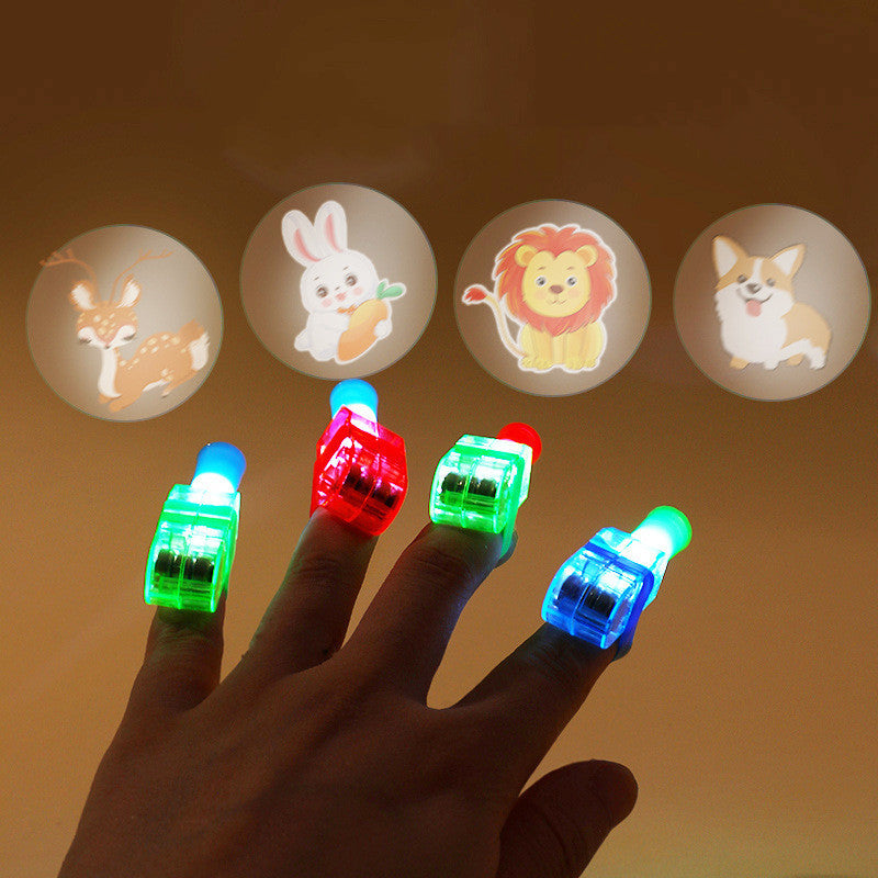 Cartoon Finger Projection Lamp Luminous Toy The Artful Oracle