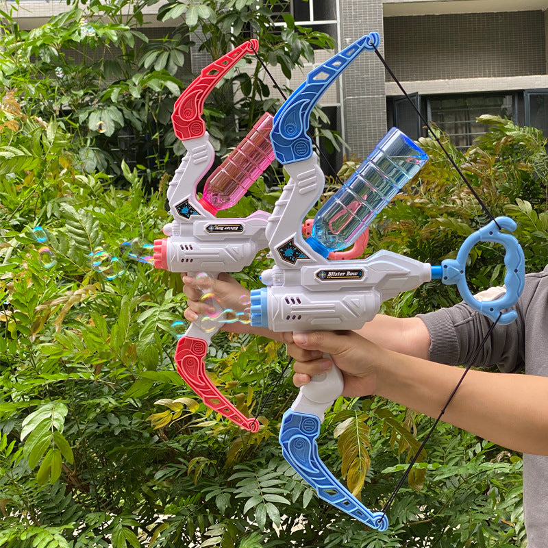 Hot 2 In 1 Bubble Gun Electric Bow And Arrow Automatic Bubble Blower And Launcher Water Gun 2 In 1 Outdoor Toys For Children Kid Gifts The Artful Oracle