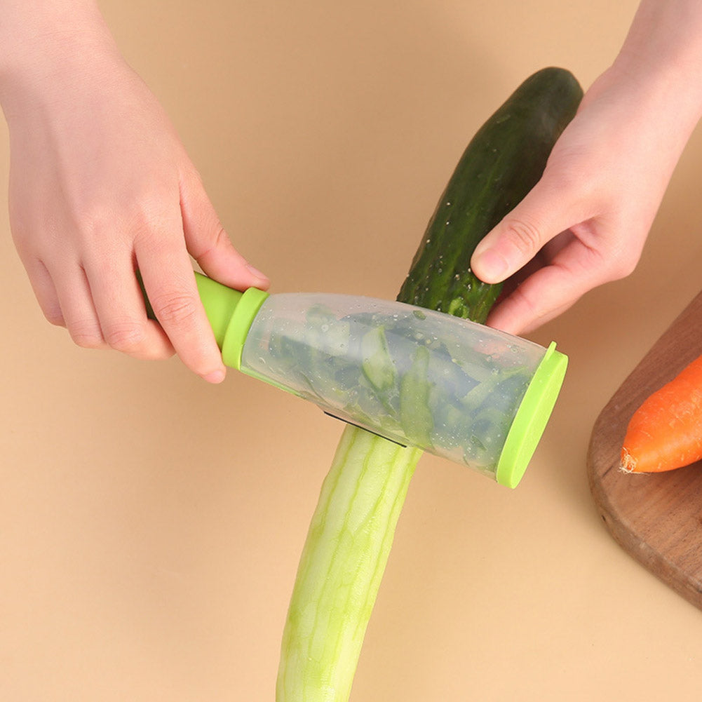 Vegetable Fruit Knife Stainless Steel Storage Type Peeling Knife Peeler The Artful Oracle
