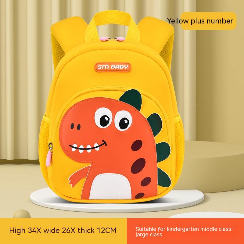 Men's And Women's Cute Fashion Dinosaur Neoprene Backpack The Artful Oracle