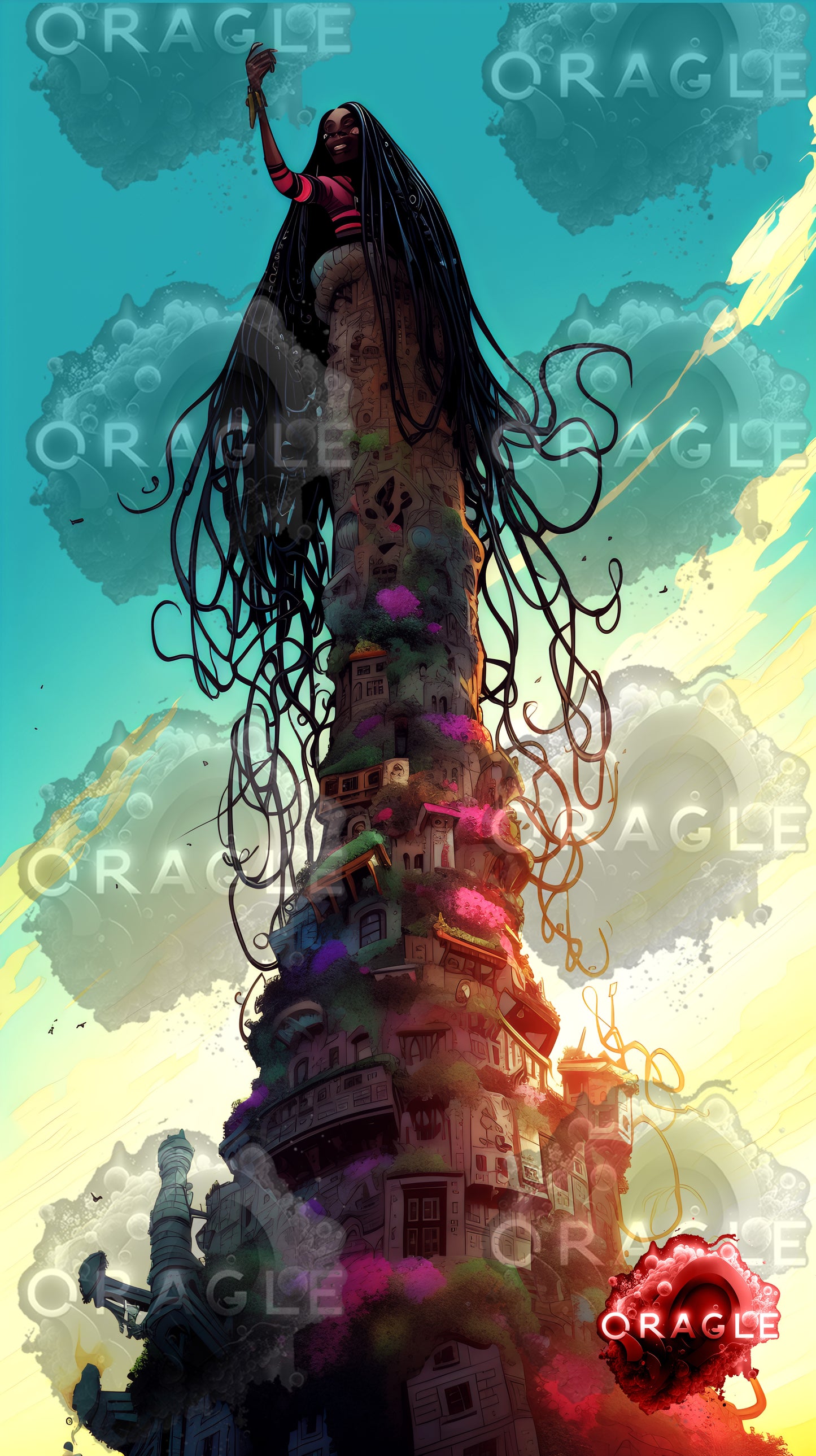African Rapunzel Wallpaper Pack The Artful Oracle