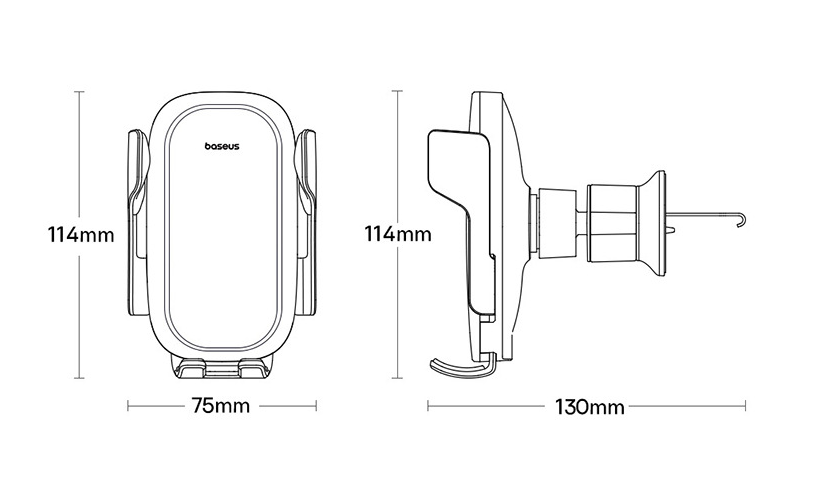 Automatic Car Phone Holder Wireless Charger The Artful Oracle