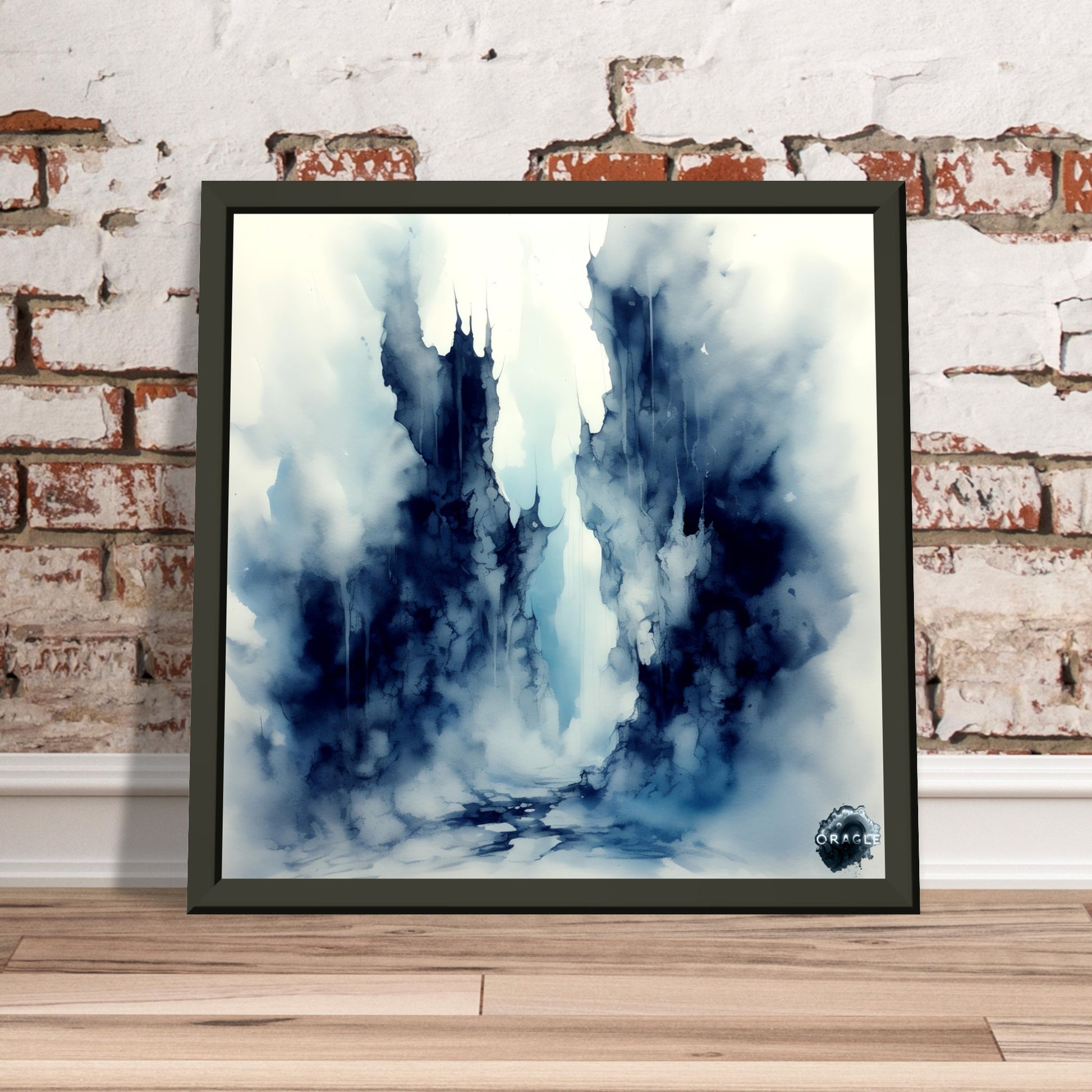 Ethereal Depths - Premium Matte Paper Wooden Framed Poster Gelato