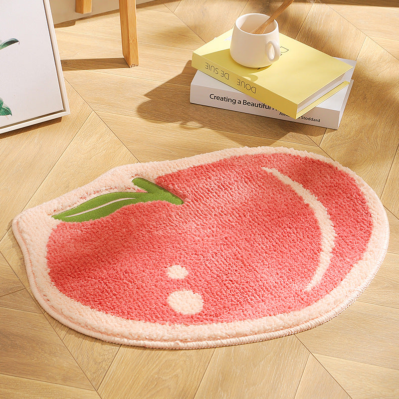 Ins Shaped Carpet Fruit Floor Mat Absorbs Water And Prevents Slipping The Artful Oracle