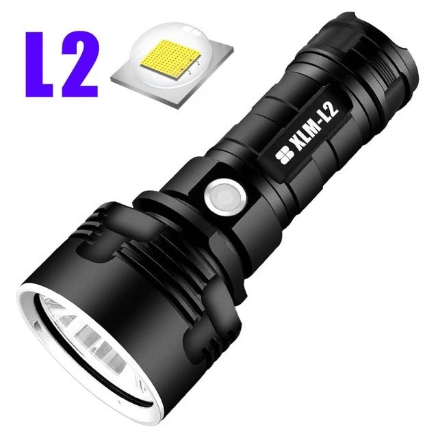 Strong Flashlight Focusing Led Flash Light Rechargeable Super Bright LED Outdoor Xenon Lamp The Artful Oracle