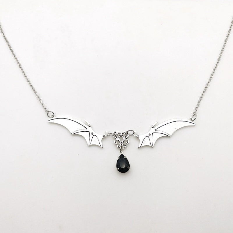 Vampire Bat Wings Necklace Gothic Witchcraft Jewelry The Artful Oracle