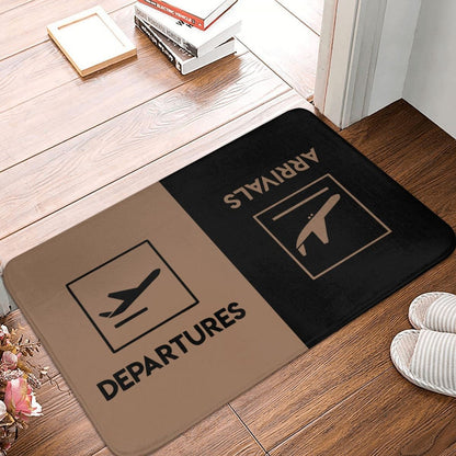 Nordic Simple Aircraft Indicating Non-slip Sponge Floor Mat The Artful Oracle