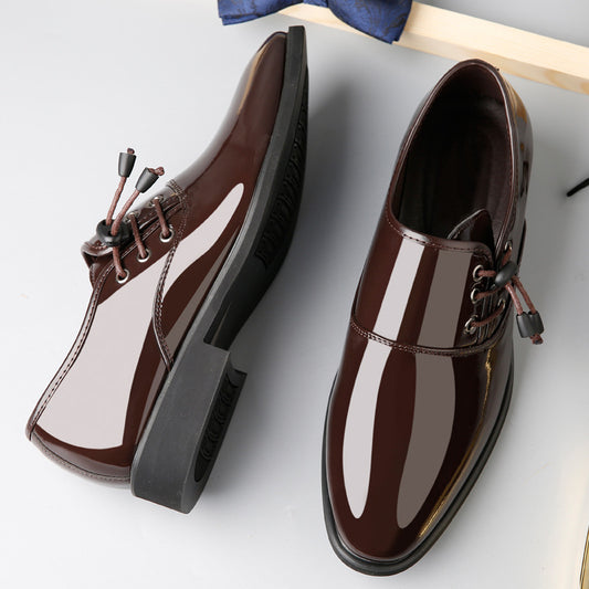 Lace-Up Leather Shoes Men Business Casual Shoes Men The Artful Oracle