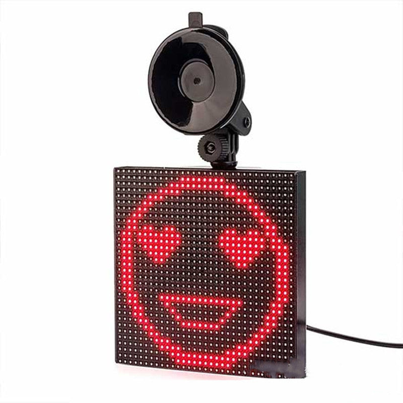 Full-Color Bluetooth Emoticon Car Led Display The Artful Oracle