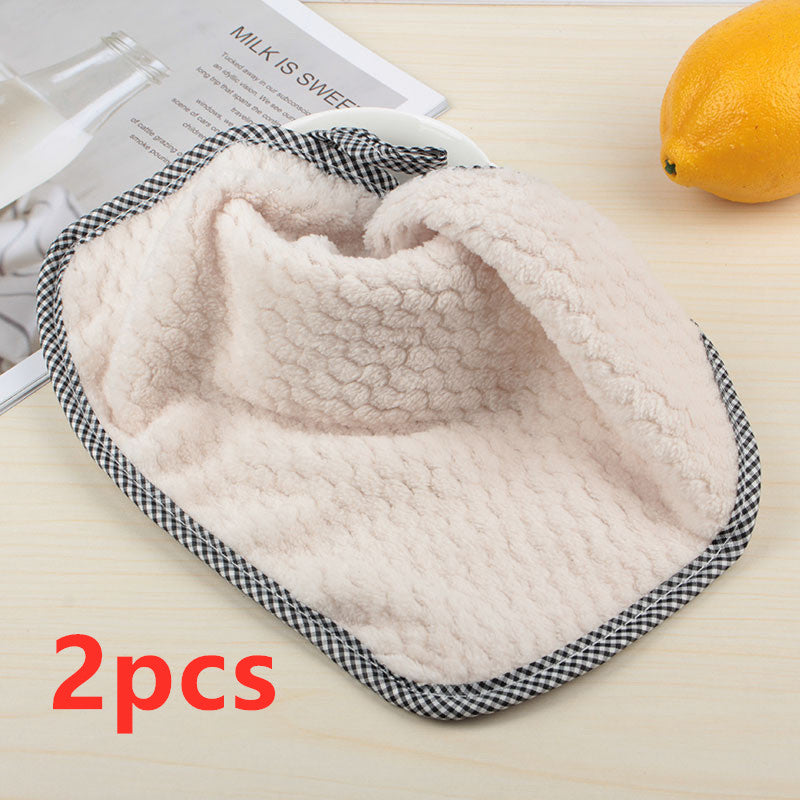 Dish Cloth Clean, Absorbent, Non-Oily, Non-Linting Dish Towel, Scouring Pad The Artful Oracle