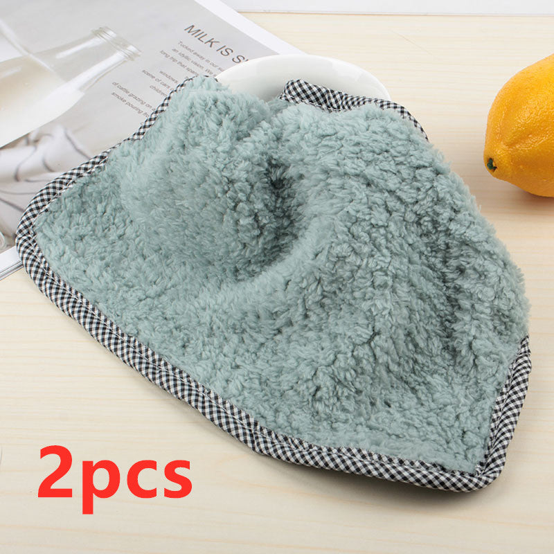 Dish Cloth Clean, Absorbent, Non-Oily, Non-Linting Dish Towel, Scouring Pad The Artful Oracle