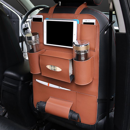 HQ Leather Car Seat Organizers The Artful Oracle