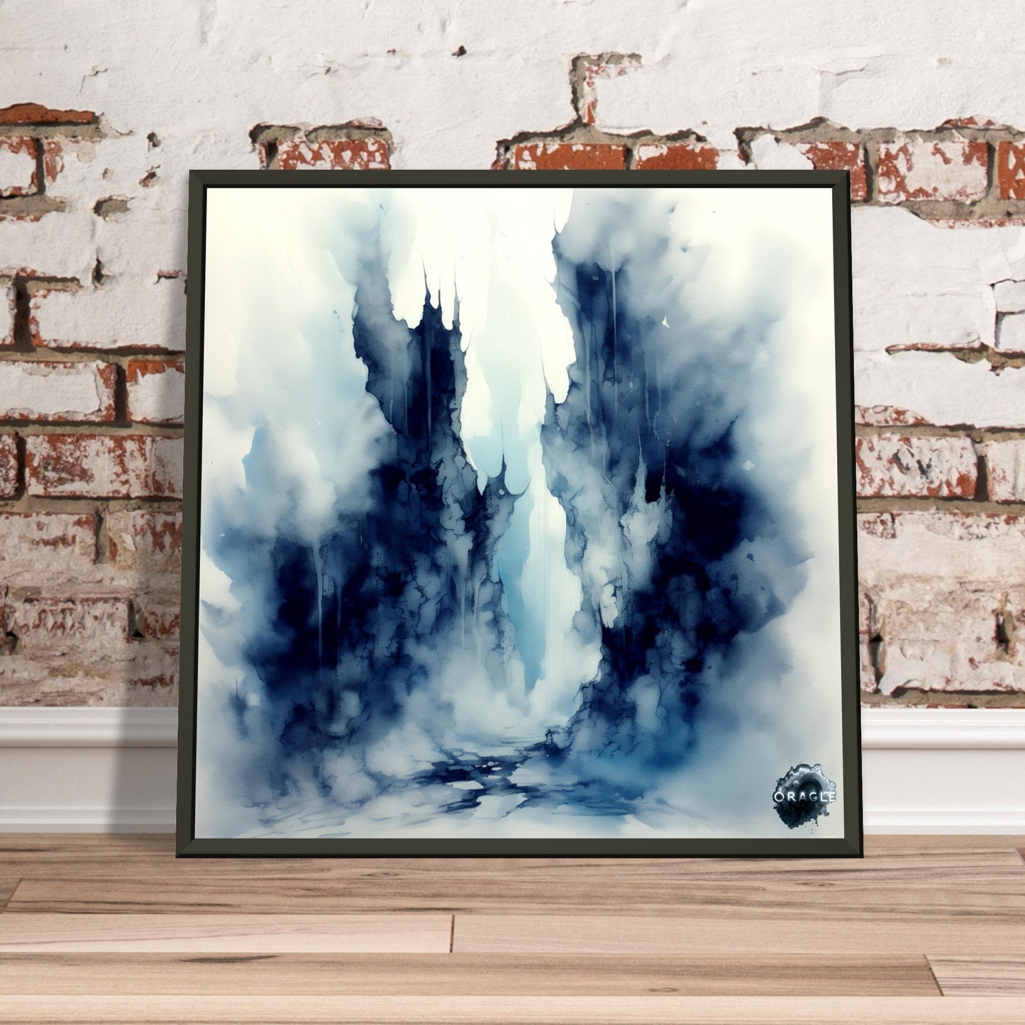 Ethereal Depths - Premium Matte Paper Wooden Framed Poster Gelato