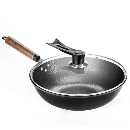 Iron Pan Traditional Iron Wok Handmade The Artful Oracle