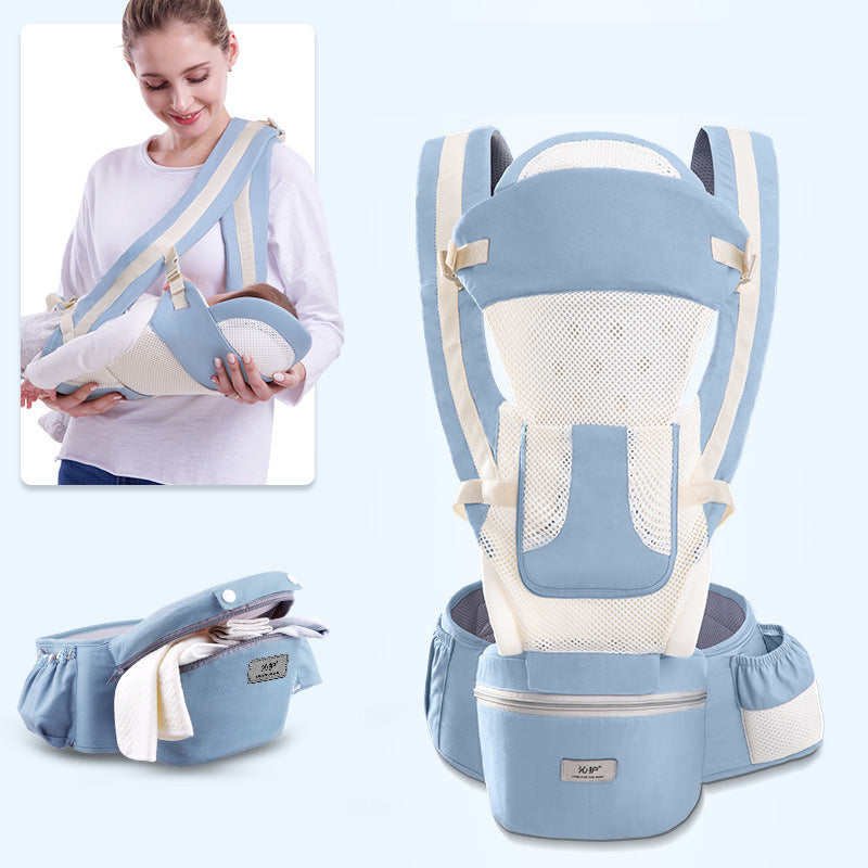 Ergonomic Baby Carrier Infant Baby Hipseat Carrier 3 In 1 Front Facing Ergonomic Kangaroo Baby Wrap Sling The Artful Oracle