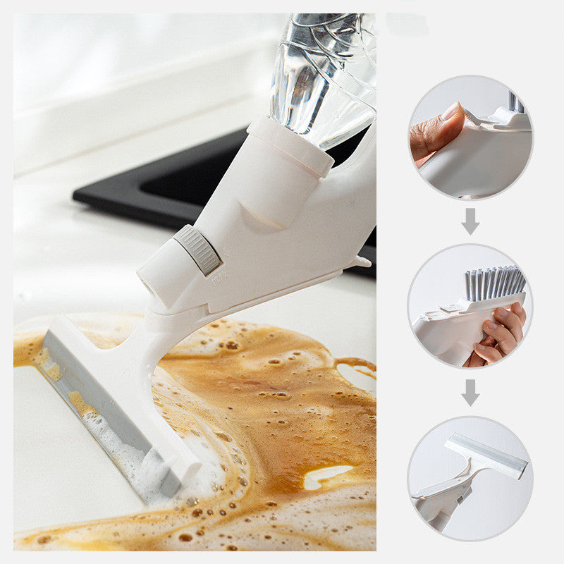 Versatile Spray Cleaning Brush Kit Window Glass Cleaning Tool Set Household Water Spray Brush Window Wiper Kitchen Accessories The Artful Oracle