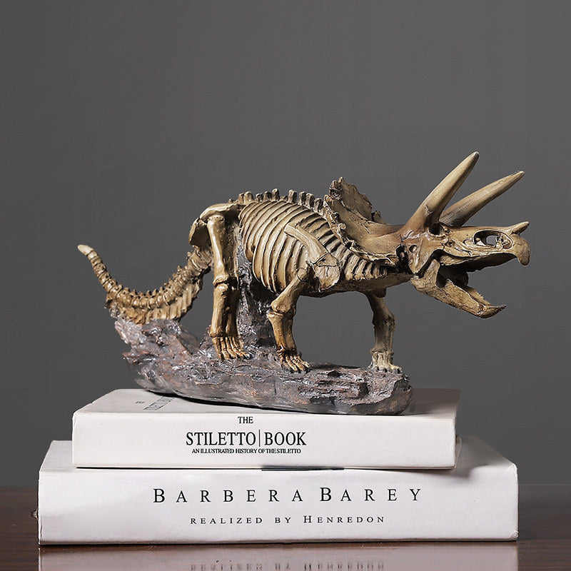 Simulation Triceratops Creative Animal Resin Crafts The Artful Oracle