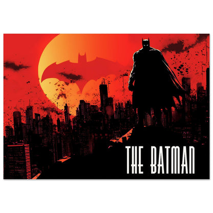 Batman - Aluminum Print - Museum-Quality Matte Paper Poster Gelato