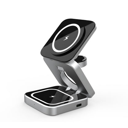 Three In One Desktop Wireless Charging Bracket The Artful Oracle