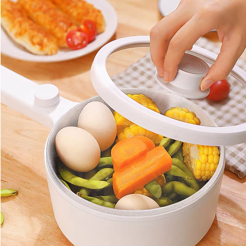 Multi-function Pot Household Rice Cooker Electric Cooking Pot Dormitory Noodle Pot Mini Hot Portable Pot The Artful Oracle