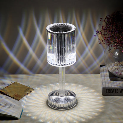 New Crystal Table Lamp Hotel Decoration Diamond Romantic Warm Led For Home Decor Romantic Gift Night Light The Artful Oracle