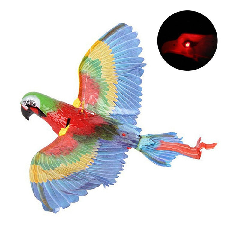 Simulation Bird Cat Interactive Pet Toys Hanging Eagle Flying Teasering Play Kitten Dog Toys Animals Cat Accessories Supplies Gelato