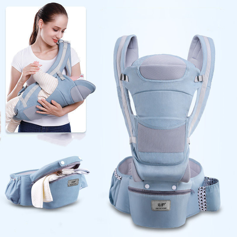 Ergonomic Baby Carrier Infant Baby Hipseat Carrier 3 In 1 Front Facing Ergonomic Kangaroo Baby Wrap Sling The Artful Oracle