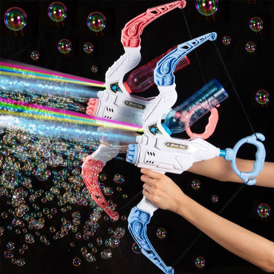 Hot 2 In 1 Bubble Gun Electric Bow And Arrow Automatic Bubble Blower And Launcher Water Gun 2 In 1 Outdoor Toys For Children Kid Gifts The Artful Oracle