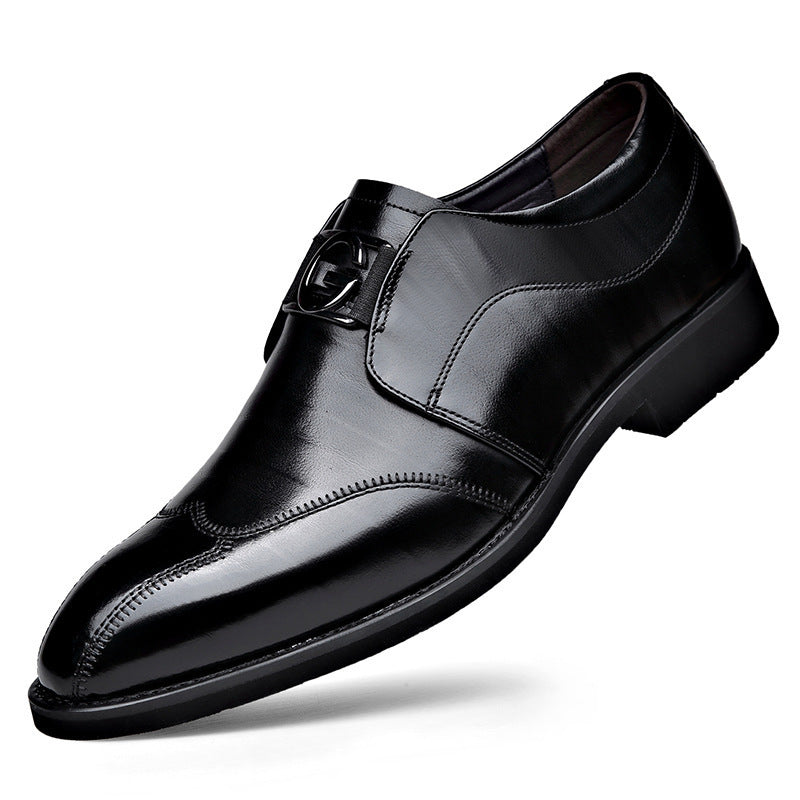 Mens Fashionable And Versatile Casual Business Leather Shoes The Artful Oracle